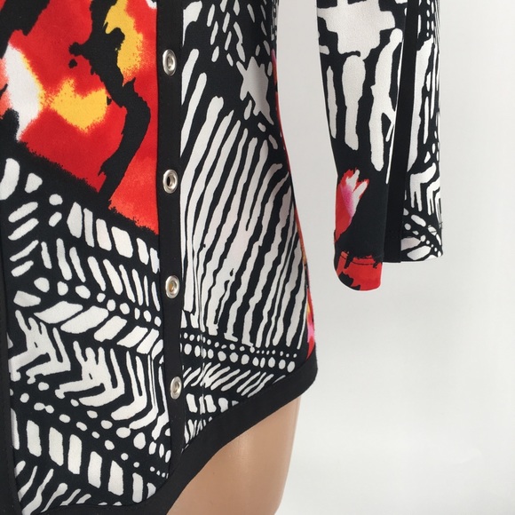 Joseph Ribkoff 2 Pc Set Printed Jacket & Tank Tap - Picture 3 of 10